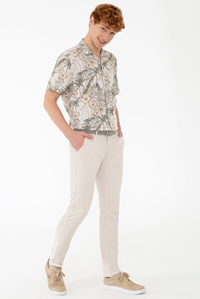 U.S. Polo Assn. Gri Erkek Pantolon