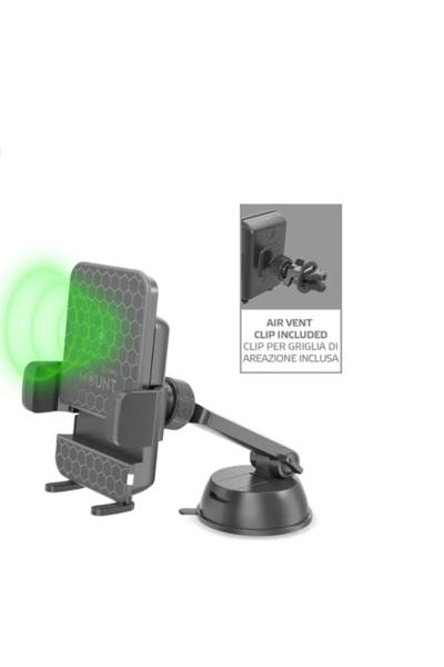 Celly Kablosuz Şarjlı Araç Içi Tutucu