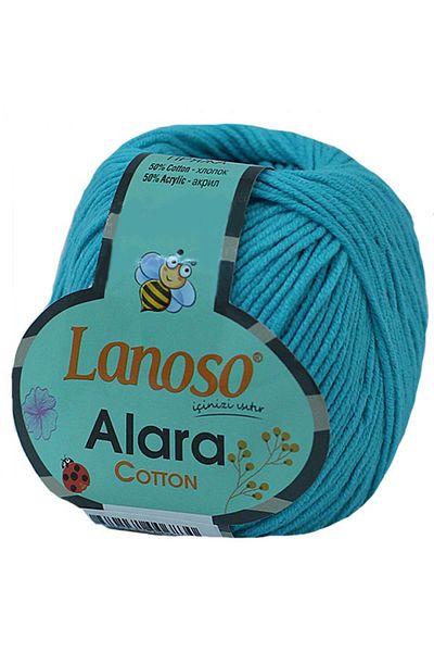Lanoso Πλεξούδα Alara Amigurumi 916 Μπλε