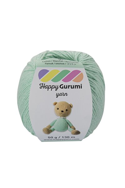 Happy Yarn Happy Gurumi K507 Mint Amigurumi Örgü Ipi 50gr 130m