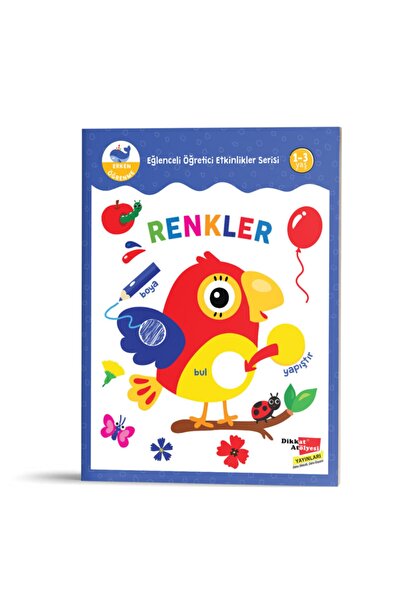 Dikkat Atölyesi Yayınları Renkler - Eğlenceli Öğretici Etkinlikler Serisi.dik...