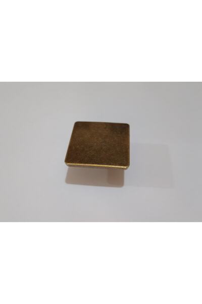 spotkulp Kare Düğme Kulp Antik 35mm (dolap Çekmece Mobilya Mutfak)