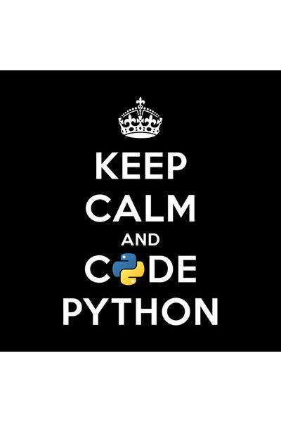Pixxa Keep Calm And Code On For Python Develop Mug