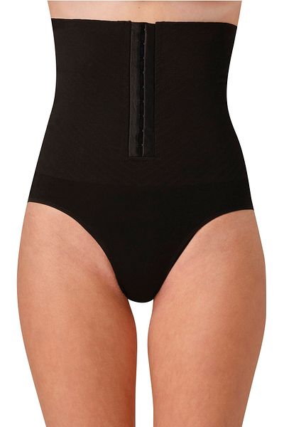 Form Angel Ağraflı High Waist Adjustable Ağraflı Women's Corset Black 5521