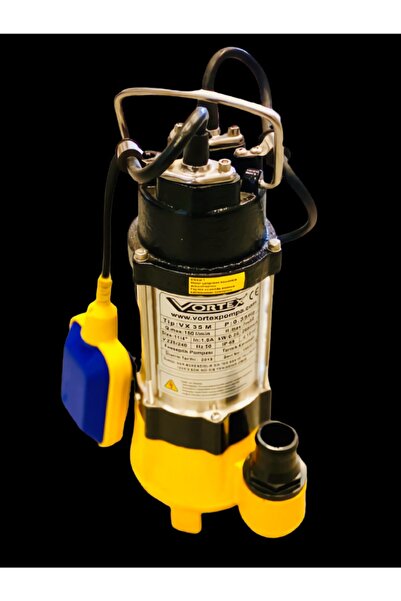 Vortex Vx 35 M 0.35 Hp 220v 1'1/2'' Pis Su Foseptik Dalgıç Pompa (AÇIK FANLI)