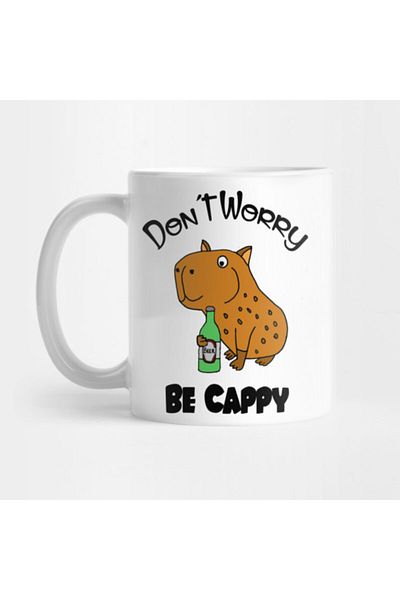 Pixxa كوب كابيبارا المضحك للشرب من Be Cappy
