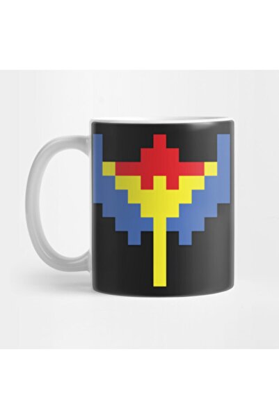 Pixxa كوب فني من Space Invaders Galaxian