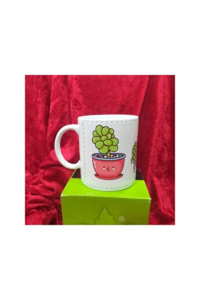 sıradışıhediyem Cactus Printed Mug