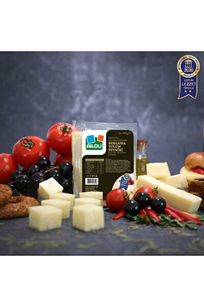Akdu Tam Yağlı Olgulaştırılmış Bergama Tulum Peyniri 200 Gr.