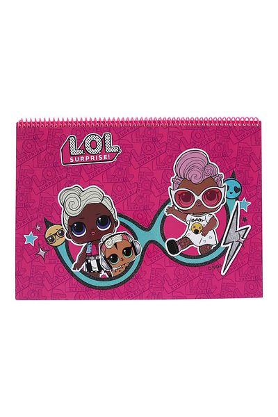 KESKİN COLOR L.o.l. 25*35 15 coli Caiet de imagini cu surpriză în spirală
