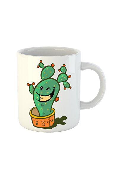 sıradışıhediyem Cactus Printed Mug