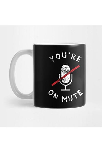 Pixxa كوب Youre On Mute