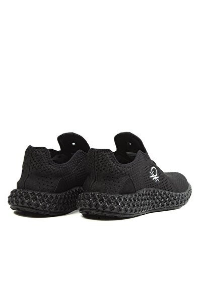 Benetton Bn-30008 Siyah Erkek Spor Ayakkabı