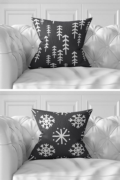 Realhomes Set of 7 Double Sided Colorful Special Design Digital Printed Throw Pillow Covers