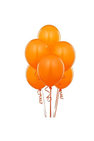 Happyland Orange Metallic Balloon - 30 Pieces