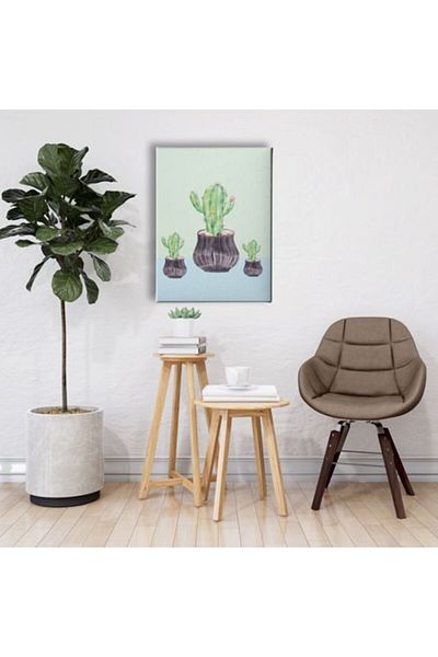 Desenlio Cactus Canvas Painting