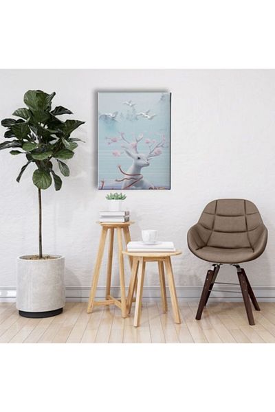 Desenlio Deer Canvas Painting