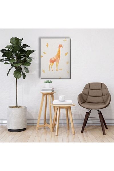 Desenlio Giraffe Canvas Painting