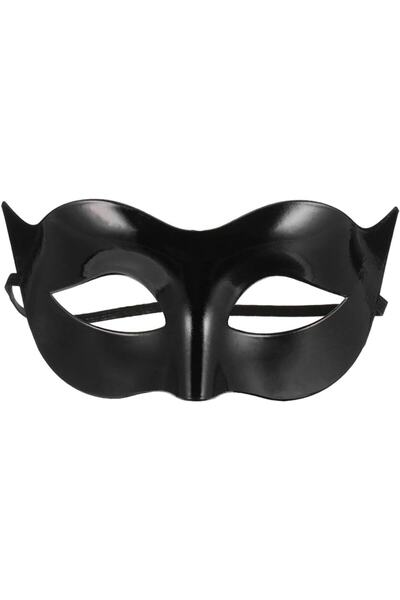 Genel Markalar Siyah Renk Masquerade Kostüm Partisi Venedik Balo Maskesi