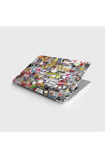 StickerArt Laptop Sticker Notebook Pc Kaplama Etiketi Sticker Bomb