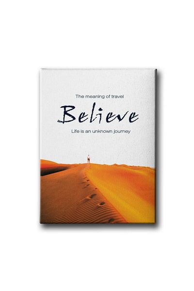 Desenlio Believe Canvas Painting