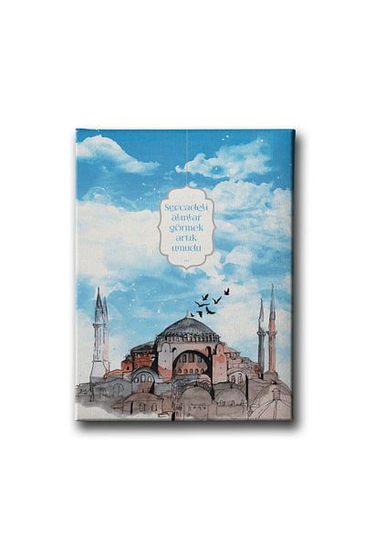 Desenlio Tabloul Moscheei Hagia Sofia