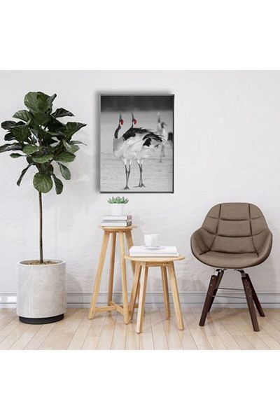 Desenlio Japanese Crane Canvas Painting