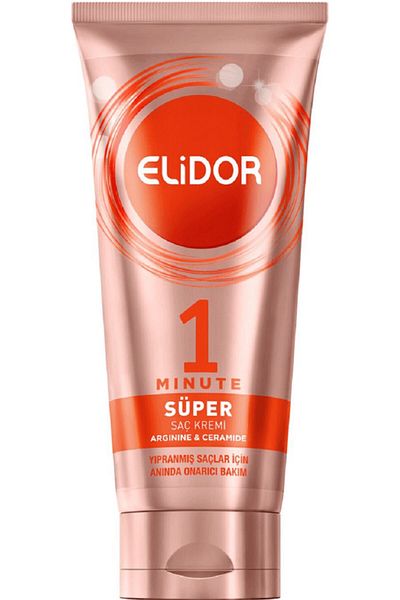 Elidor 170 ml Super Hair Treatment Cream - 1 Minute Instant Repair and Reconstruction