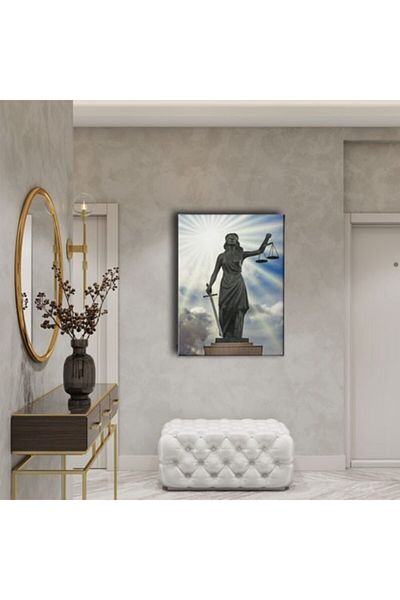 Desenlio Goddess of Justice Canvas Painting