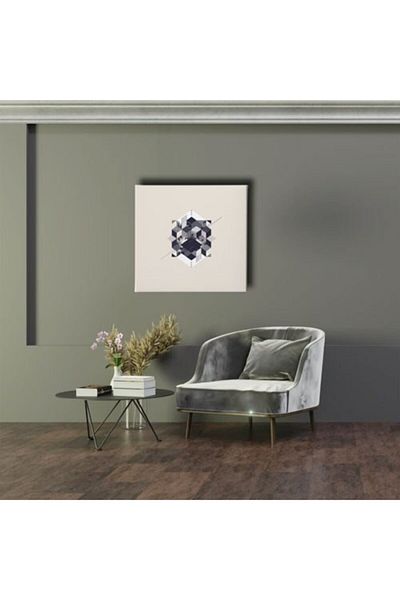 Desenlio Abstract Canvas Painting