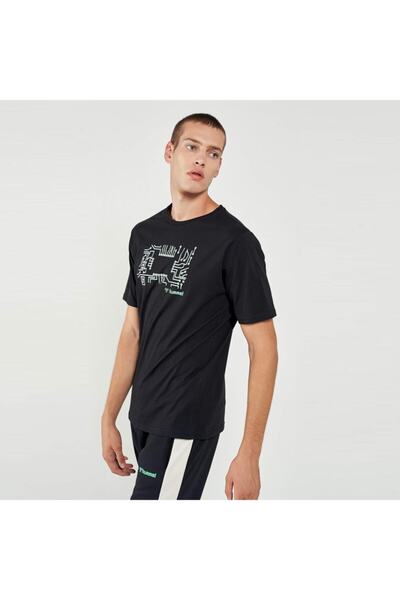 hummel Erkek Siyah Spor T-Shirt
