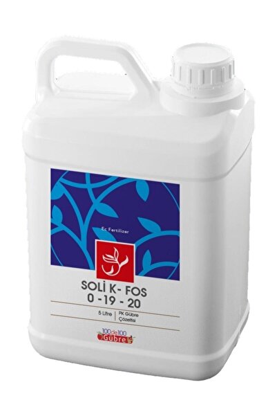 100de100Gübre Sıvı Potasyum Fosfor Gübre Sıvı Pk Çözeltisi (SOLİ K-FOS 0-19-2...