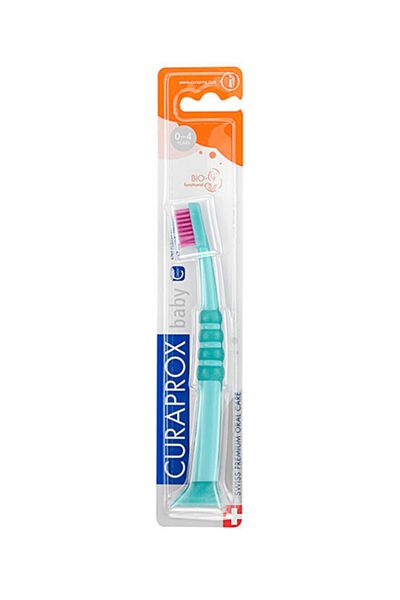 Curaprox Baby 4260 Toothbrush 0-4 Years Green-pink