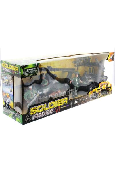 MEGA Atv Ve Helikopterli Askeri Oyun Seti