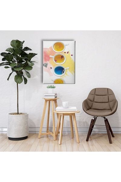 Desenlio Winter Tea Canvas Painting