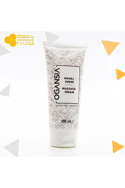 easyso Ogansia Massage Cream Nourishes + Maintains the Skin, Protects 200ml