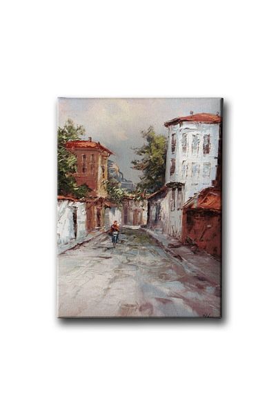 Desenlio Street Oil Painting Art Print