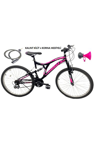 UMUT BİSİKLET Pembe Bisiklet 26 Jant Umut Çift Amortisör