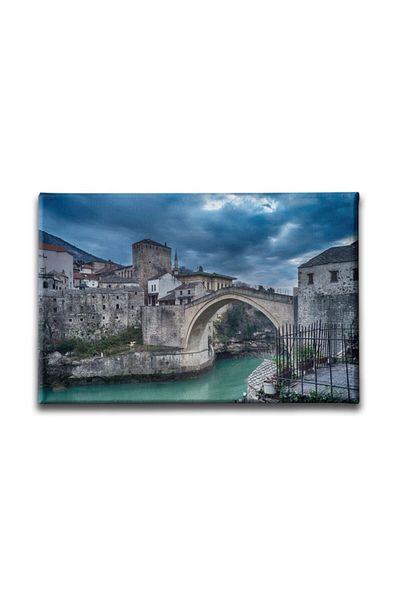 Desenlio Pictură pe pânză Mostar Bridge