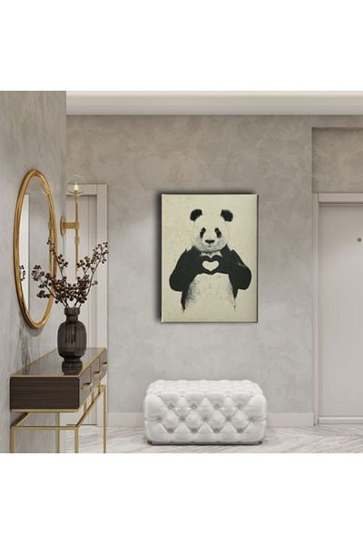 Desenlio Pictură pe pânză Panda