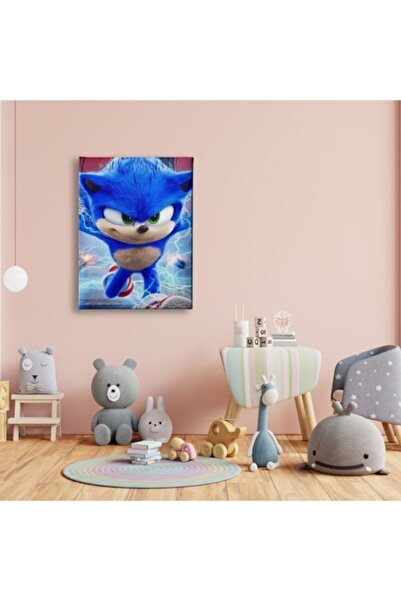 Desenlio Pictură pe pânză pentru copii Sonic Boom