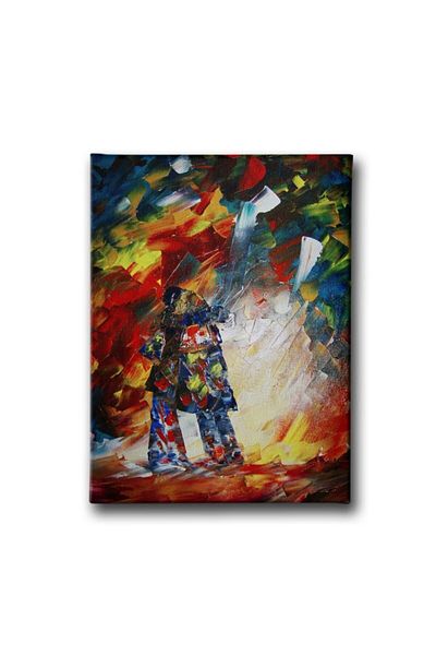 Desenlio Love Oil Painting Art Print