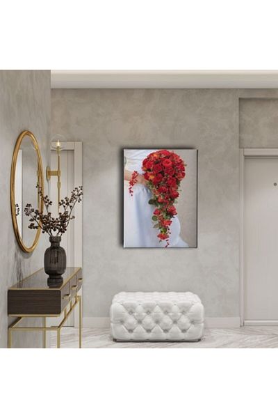 Desenlio Flower Bouquet Canvas Print