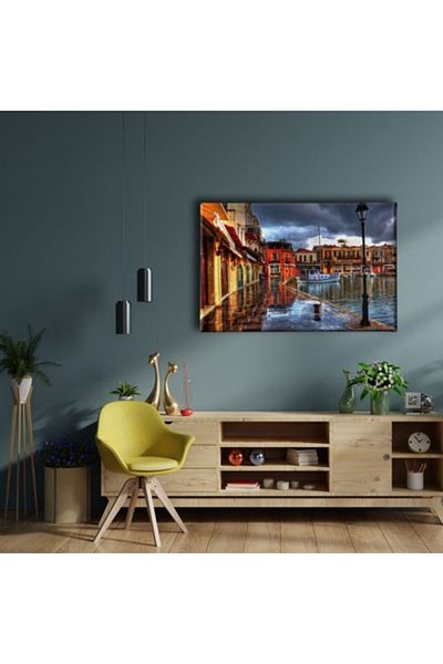 Desenlio City Landscape Painting