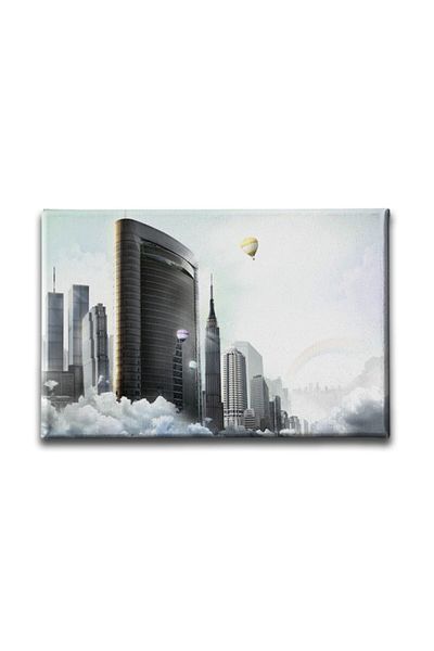 Desenlio City Canvas Painting