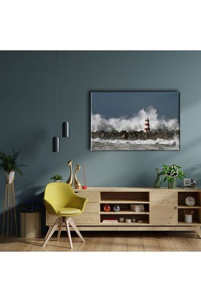 Desenlio Lighthouse Landscape Painting