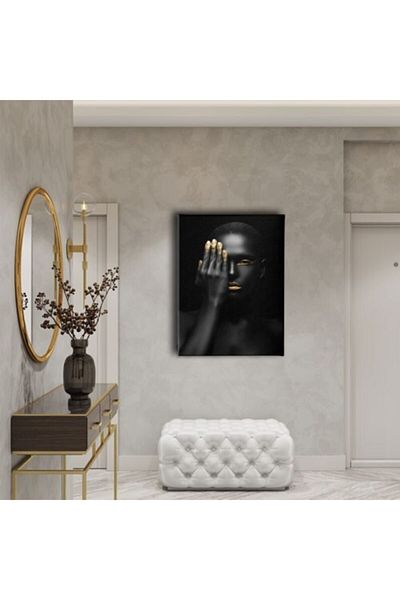 Desenlio Woman Portrait Canvas Painting