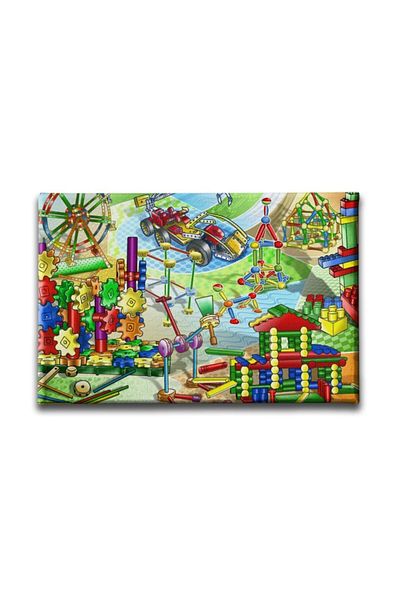 Desenlio Playpen Canvas Painting