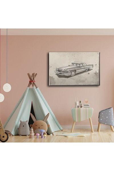Desenlio Car Canvas Painting
