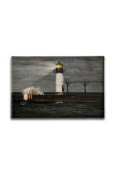 Desenlio Lighthouse Landscape Painting